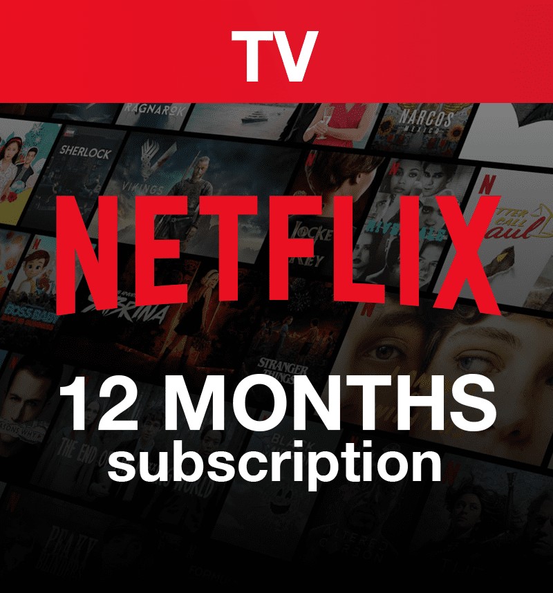 Netflix Subscription — 12 Months