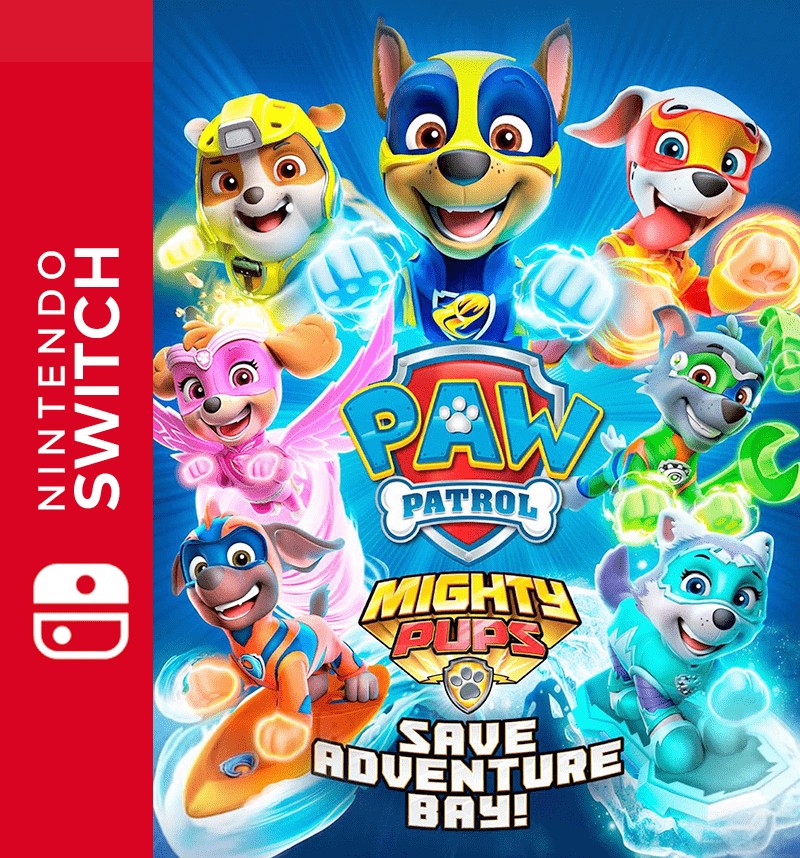PAW Patrol: Mighty Pups Save Adventure Bay (Nintendo Switch)