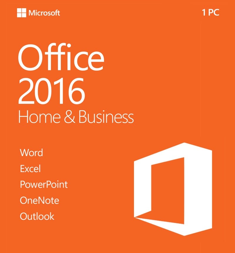 Microsoft Office 2016 Home and Business