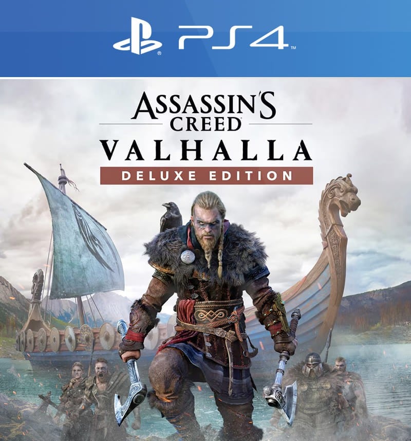 Assassins Creed Valhalla — Deluxe Edition (PS4)