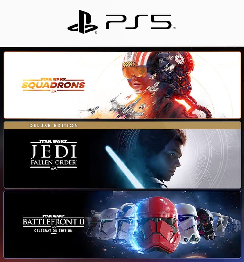 EA STAR WARS Triple Bundle (PS5)