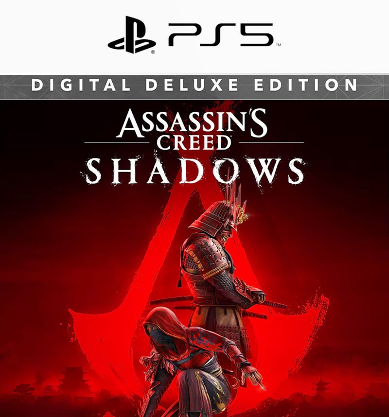 Assassins Creed Shadows: Digital Deluxe Edition (PS5)