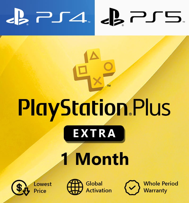 PlayStation Plus Extra: 1 month