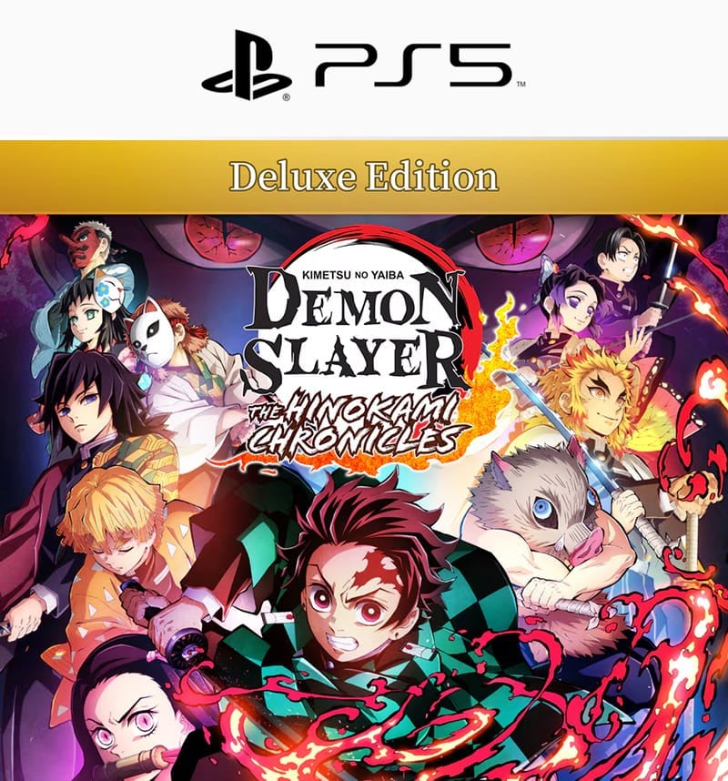 Demon Slayer -Kimetsu no Yaiba- The Hinokami Chronicles - Deluxe Edition (PS5)