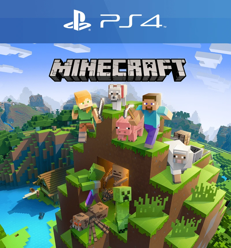Minecraft PS4 Blueray