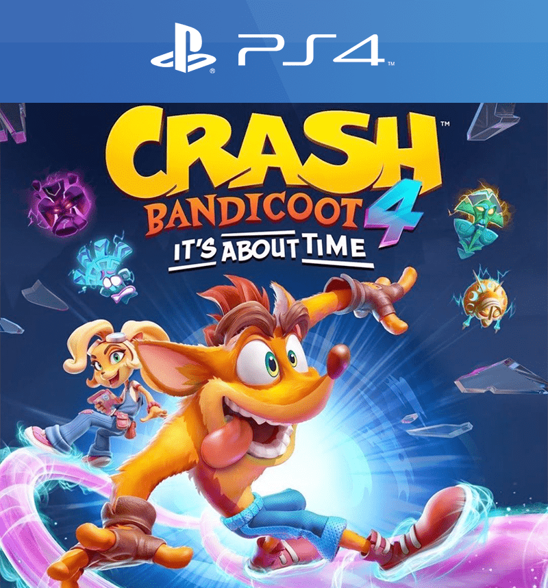 stressende Missionær Bevæger sig ikke Crash Bandicoot 4: It's About Time (PS4) - consogame.com