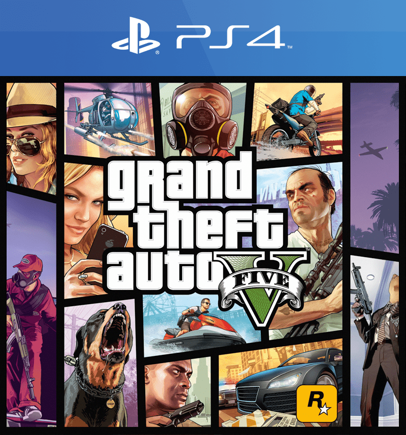 Hej Sympatisere Udfør Grand Theft Auto V (PS4) - consogame.com